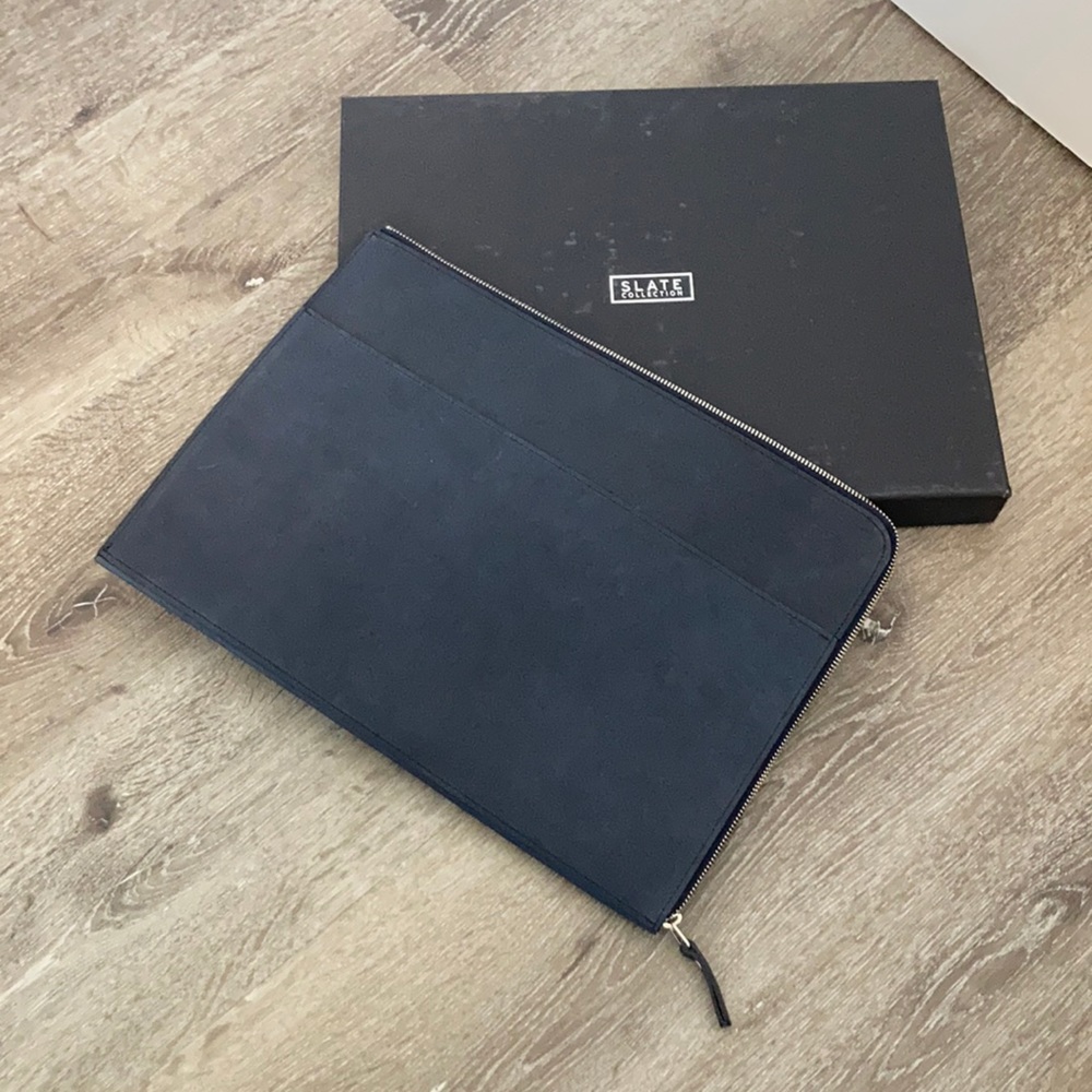 Slate Collection Fremont large pouch indigo/navy